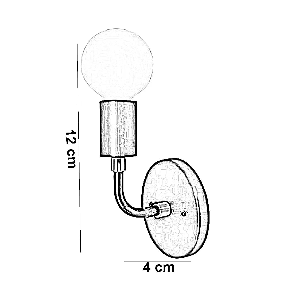 أبليك حائط ستيل، 4*12 سم