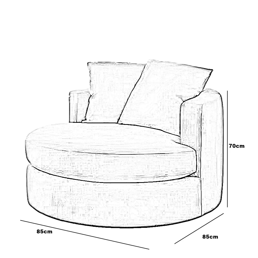 كرسي استرخاء خشب زان، 85*85*70 سم
