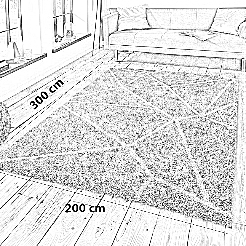 سجادة قطن و حرير، 200*300 سم