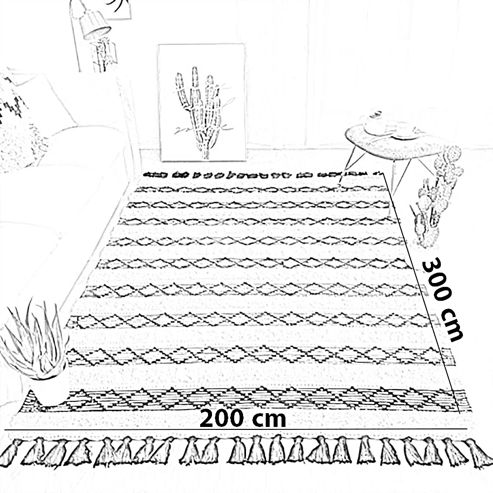 سجادة صوف، 200*300 سم