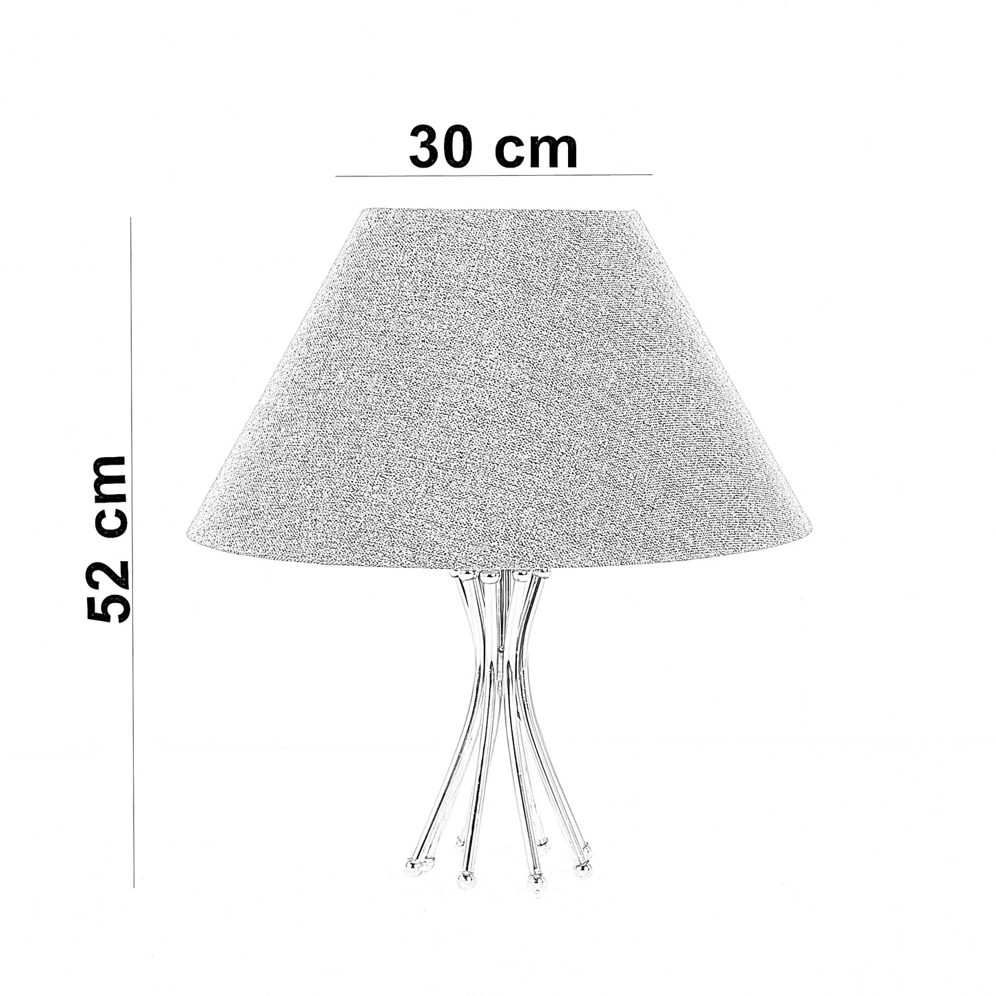 أباجورة معدن، 30*52 سم