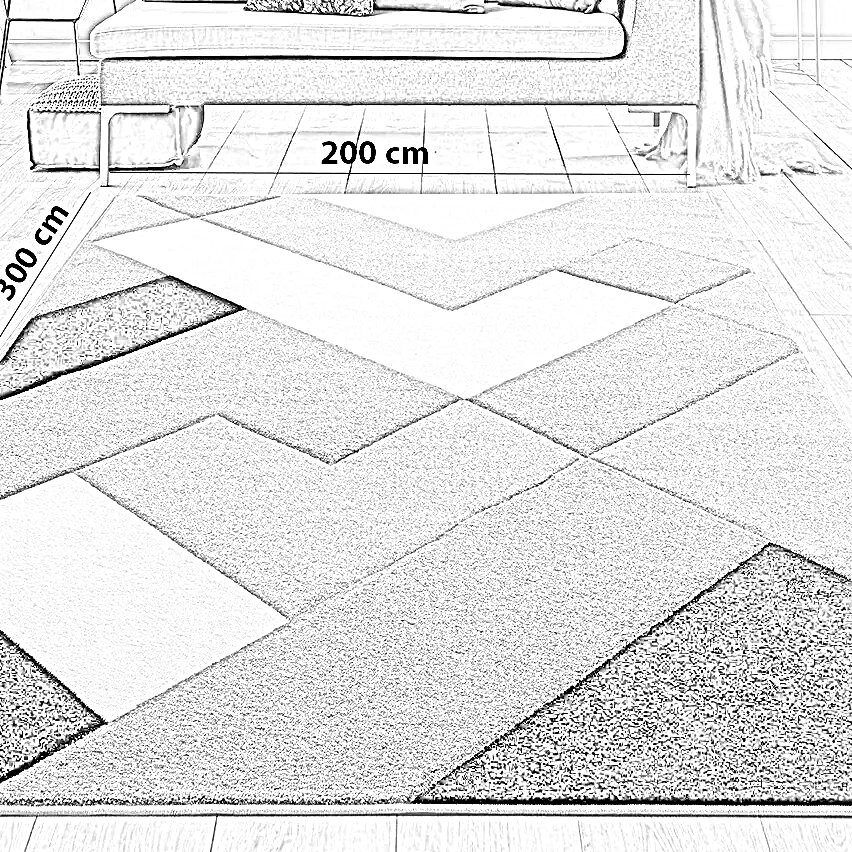 سجادة قطن و حرير، 200*300 سم