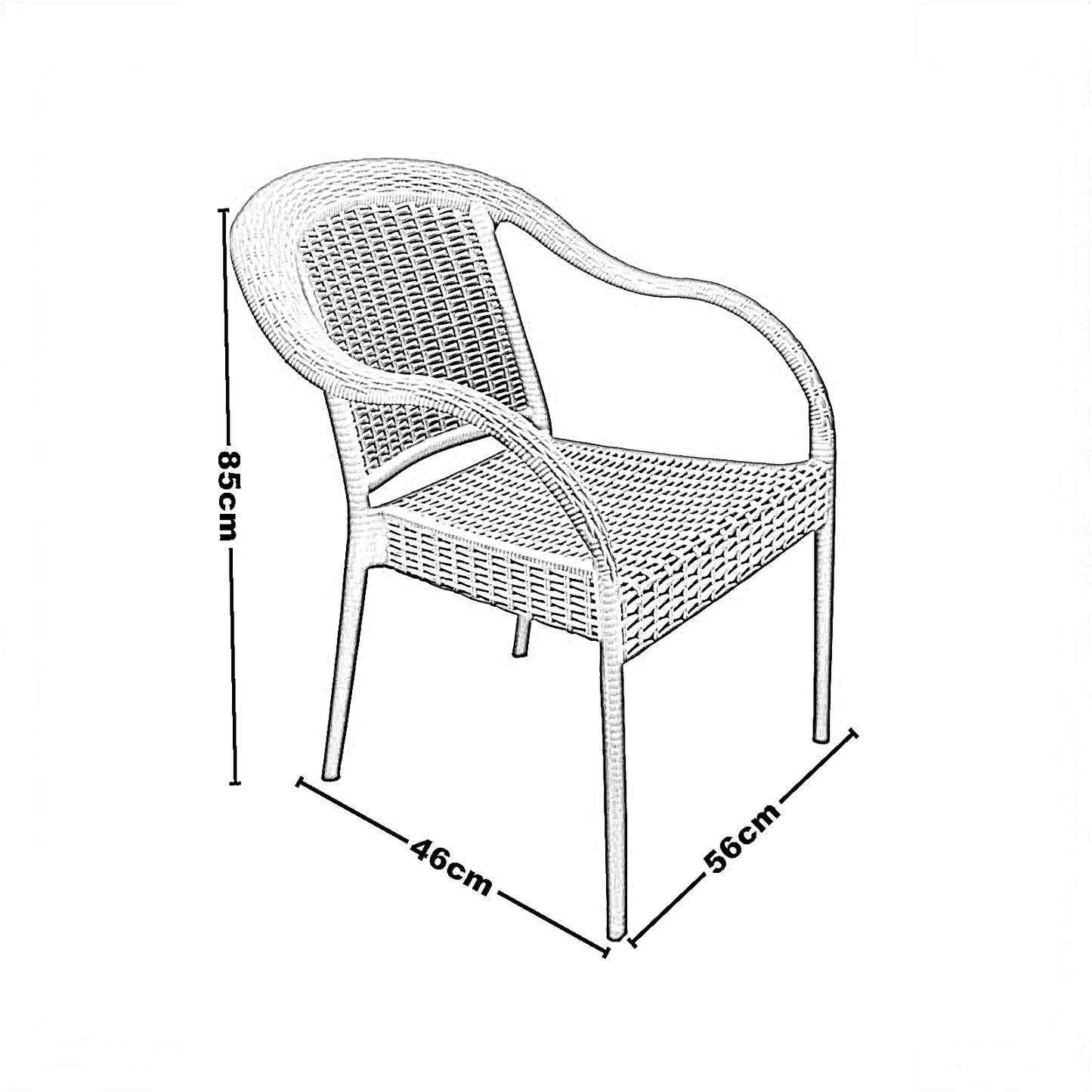طقم للحدائق بلاستيك، 5 قطع