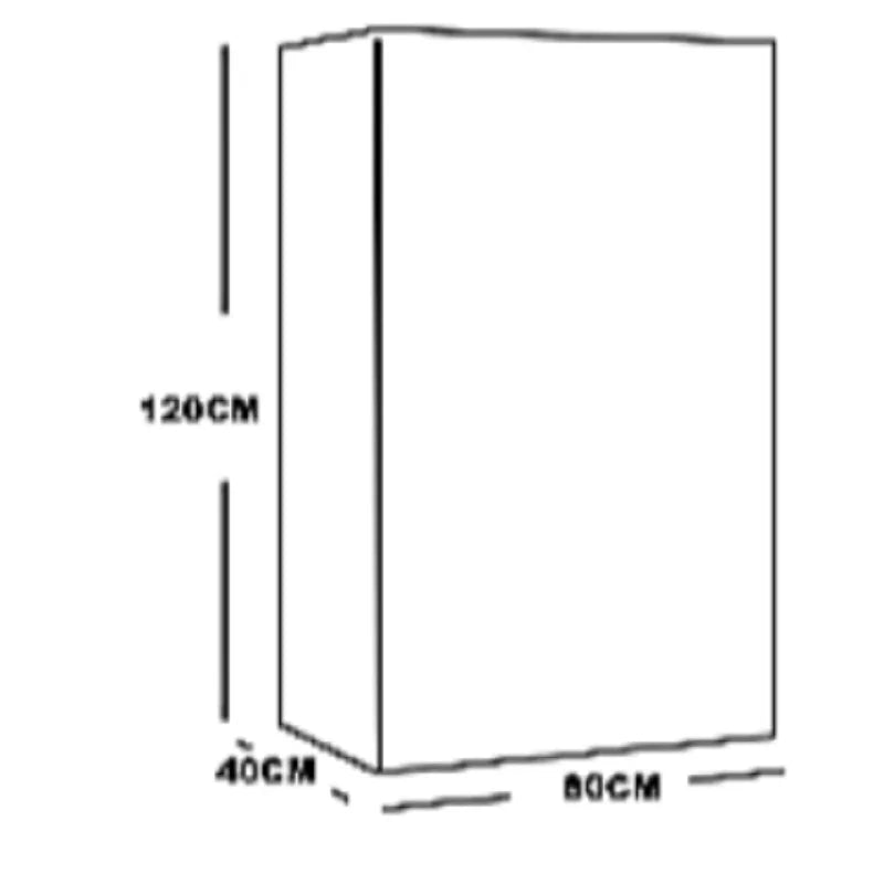 شماعة ملابس خشب ام دي اف، 80*40*120 سم