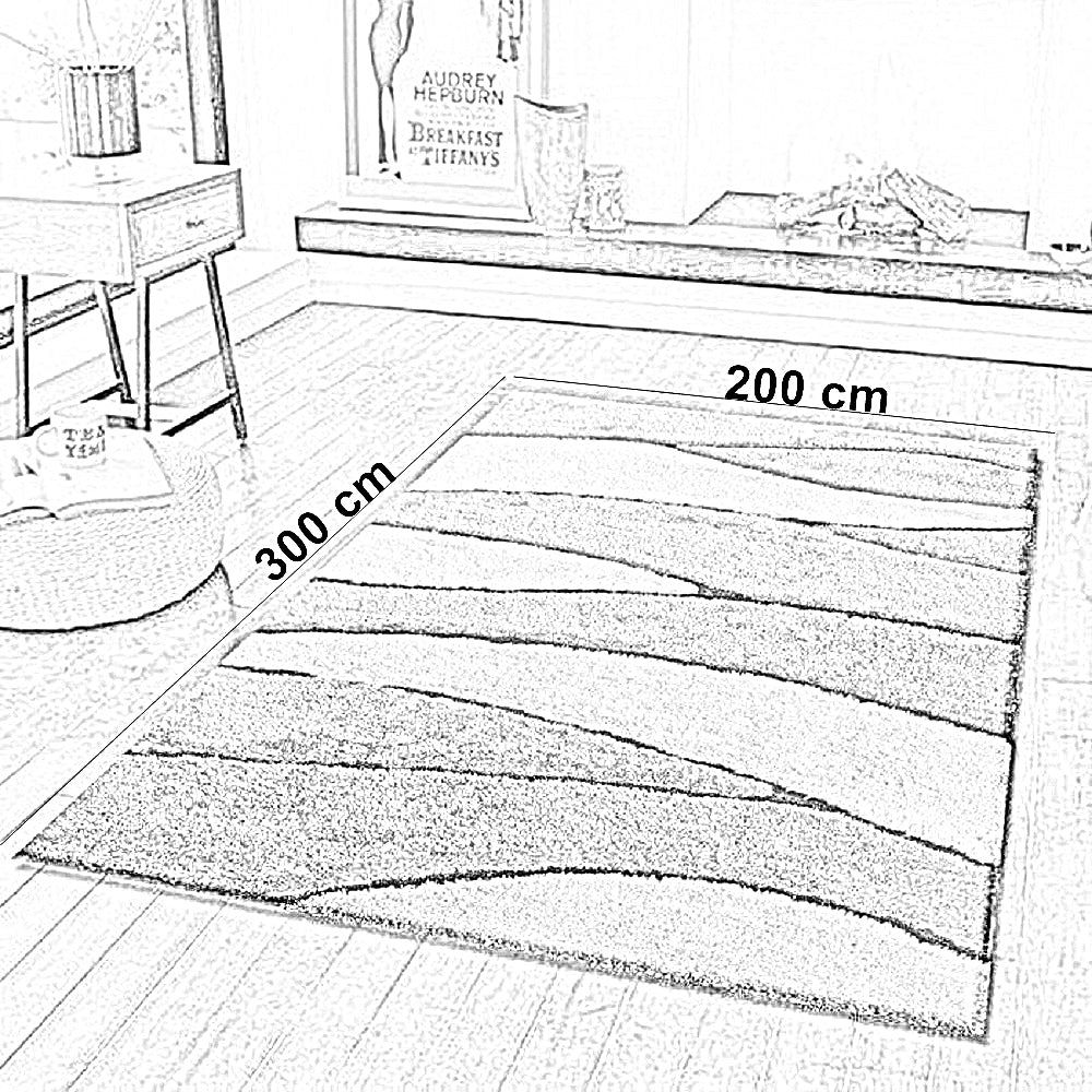 سجادة قطن و حرير، 200*300 سم