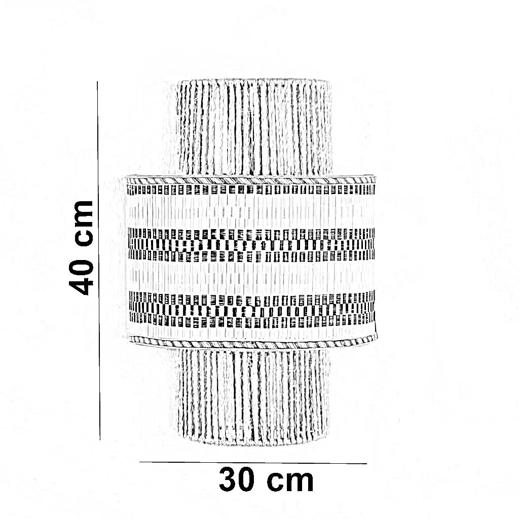 أبليك حائط خيزران، 30*40 سم