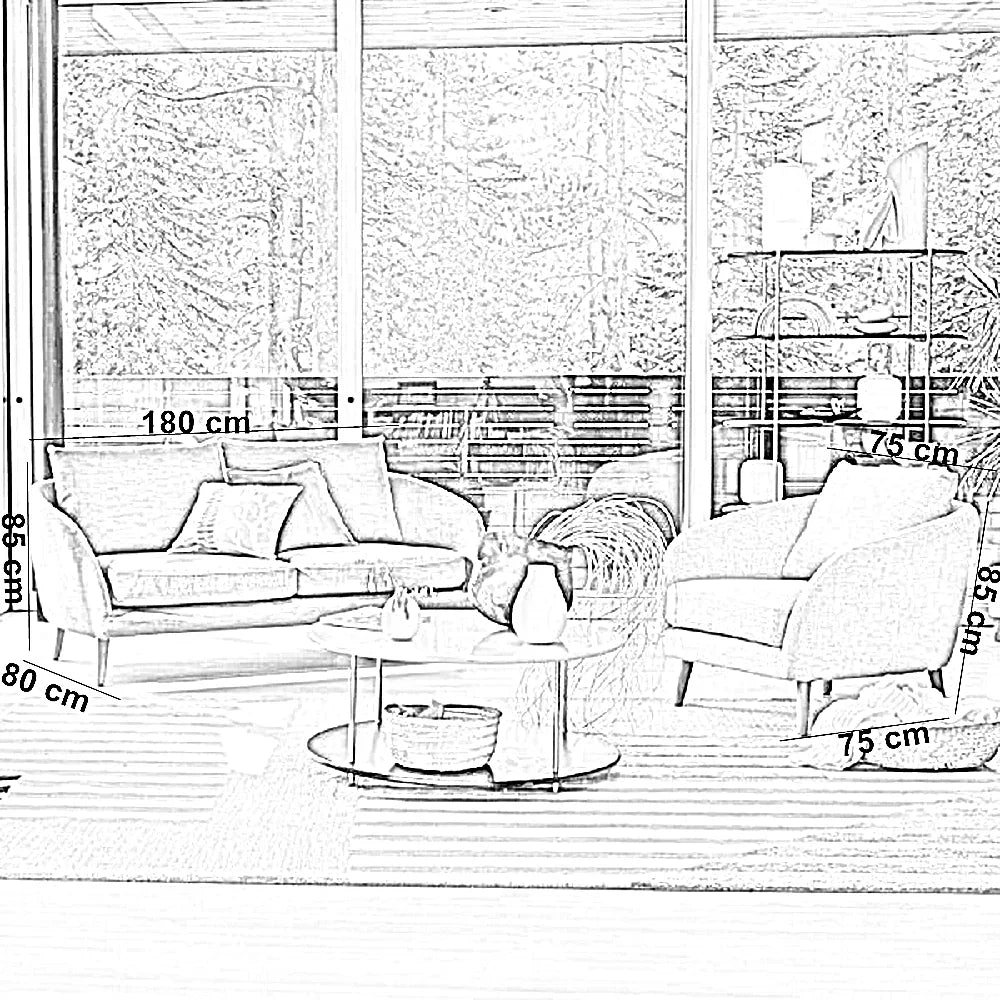 طقم أنتريه خشب زان، قطعتين