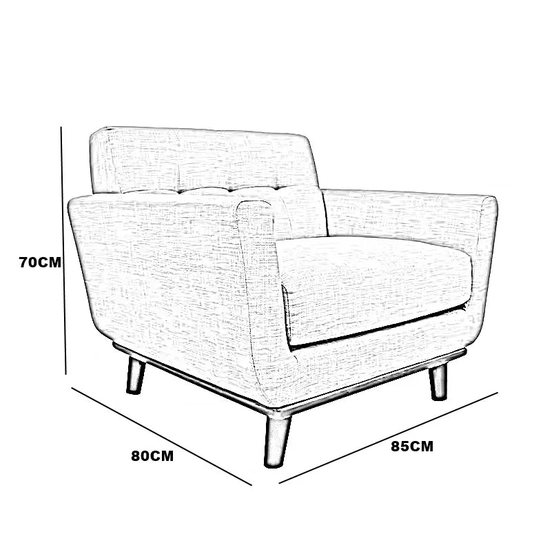 كرسي خشب زان، 85*80*70 سم