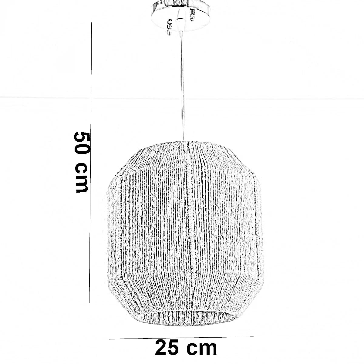 نجفة كتان، 25*50 سم