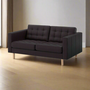 كنبة استقبال خشب زان، 145*70*90 سم