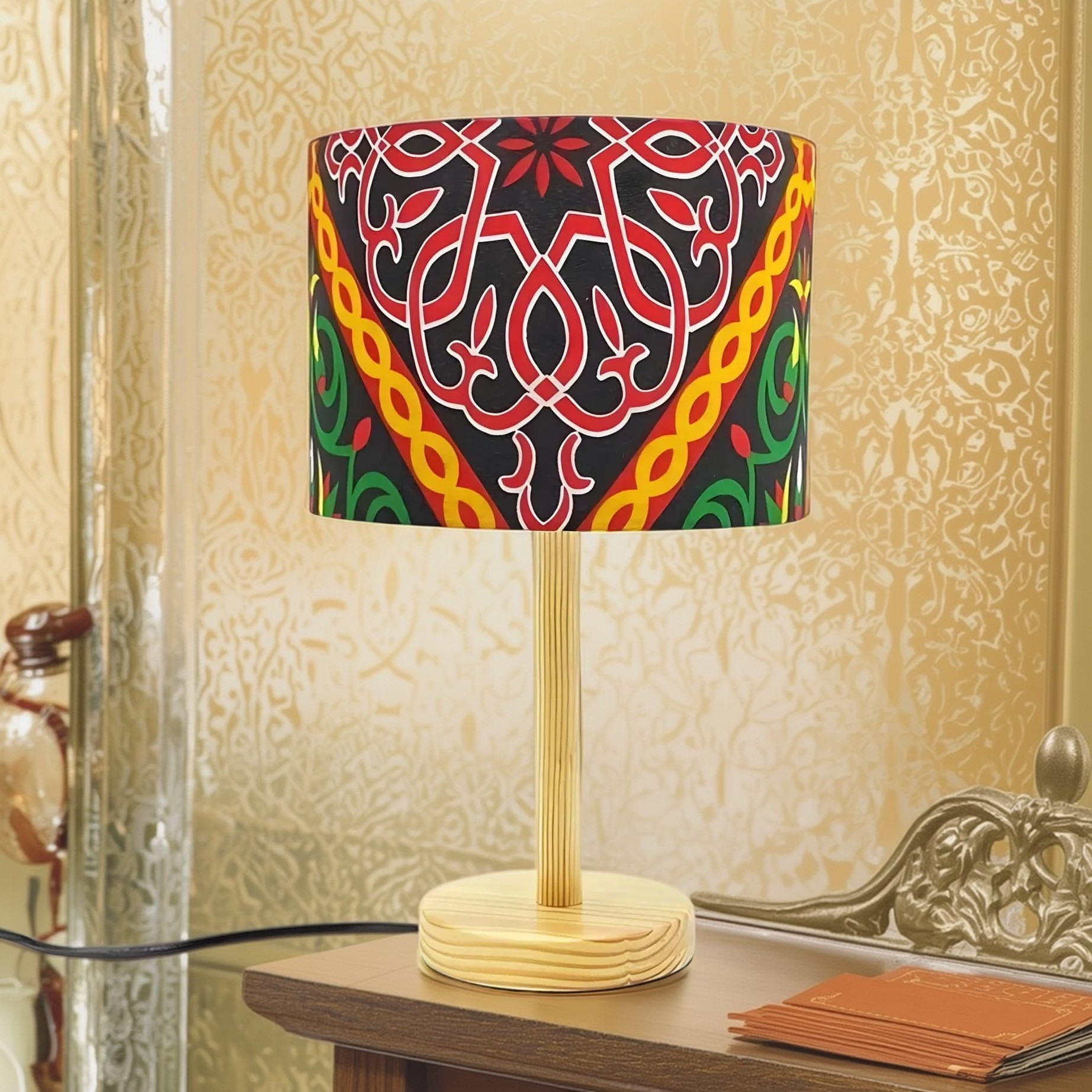 أباجورة رمضانية قماش، 25*42 سم