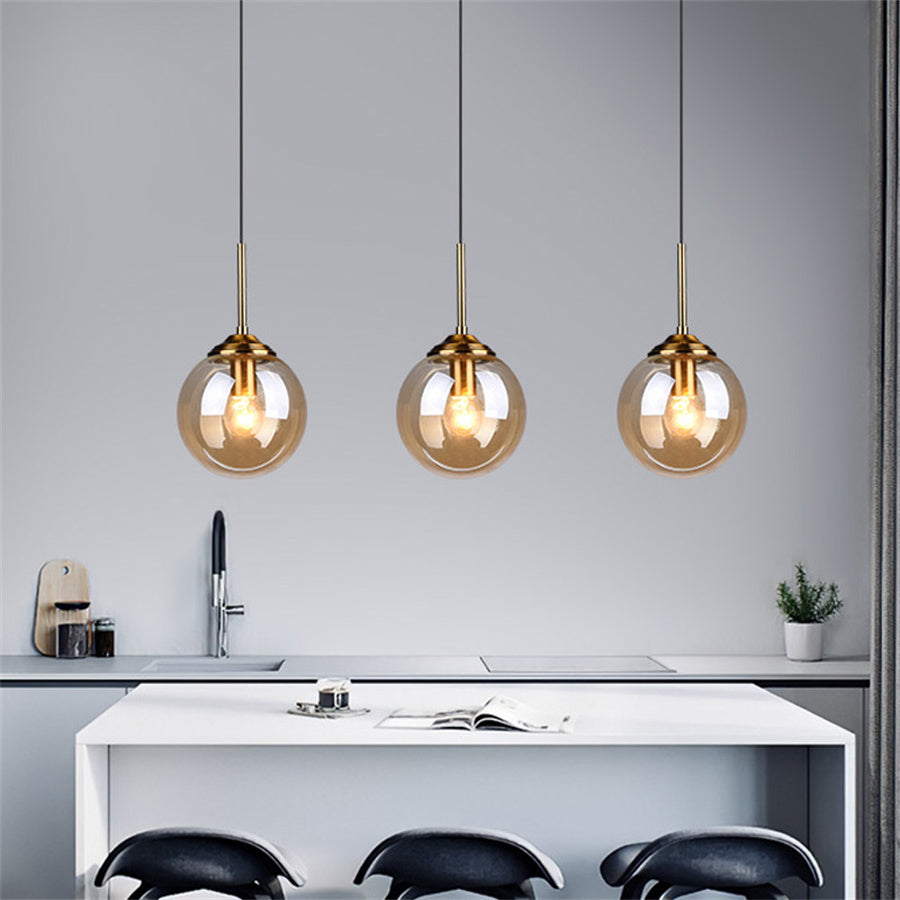 نجفة ستيل وزجاج، 60*15*80 سم