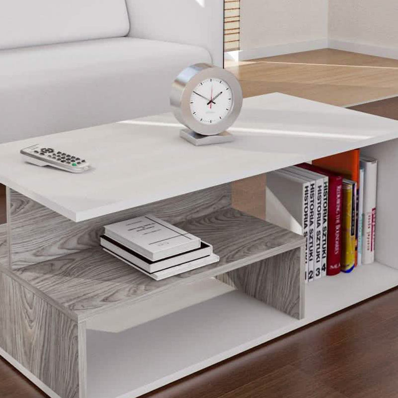 ترابيزة قهوة ام دي اف، 100*50*40 سم