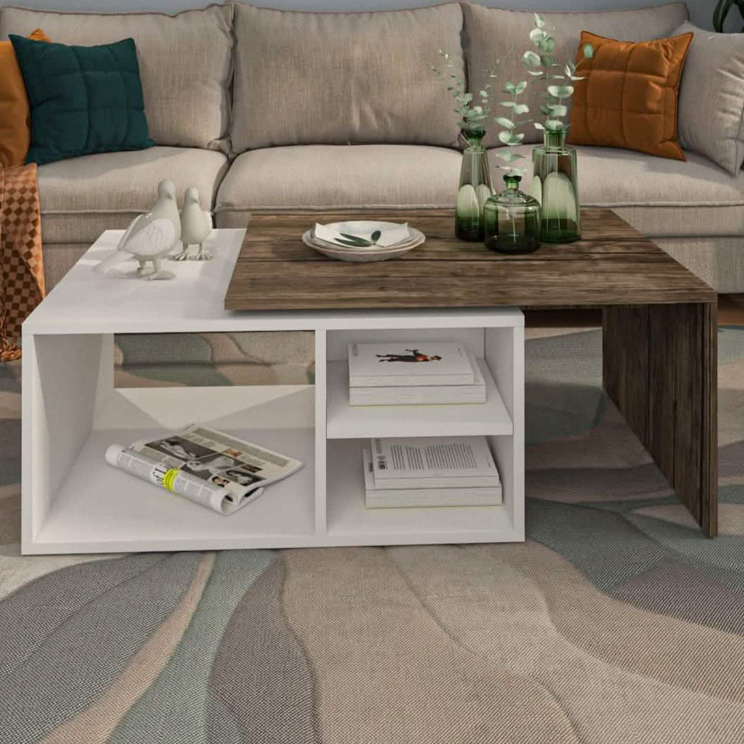 ترابيزة قهوة ام دي اف، 112*60*40 سم