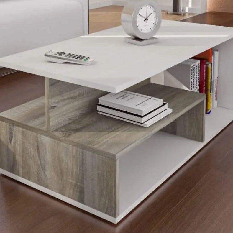 ترابيزة قهوة ام دي اف، 100*50*40 سم