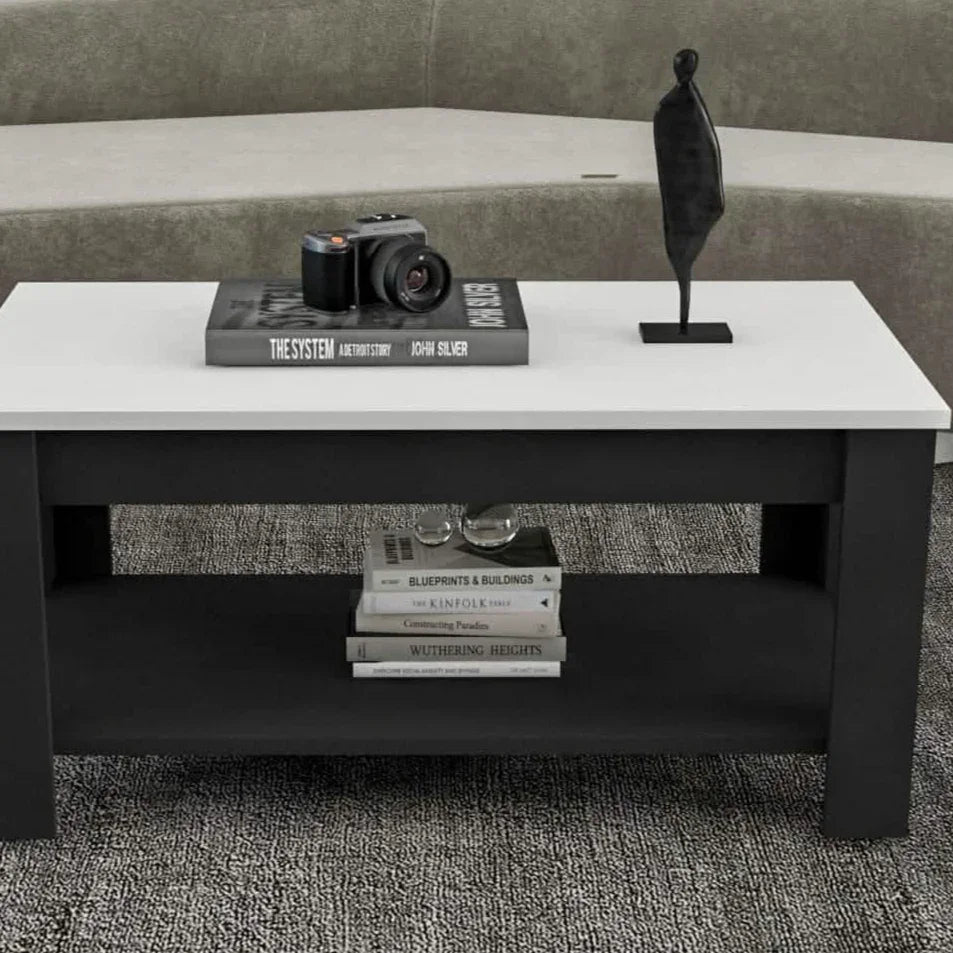 ترابيزة قهوة ام دي اف، 92*52*43 سم