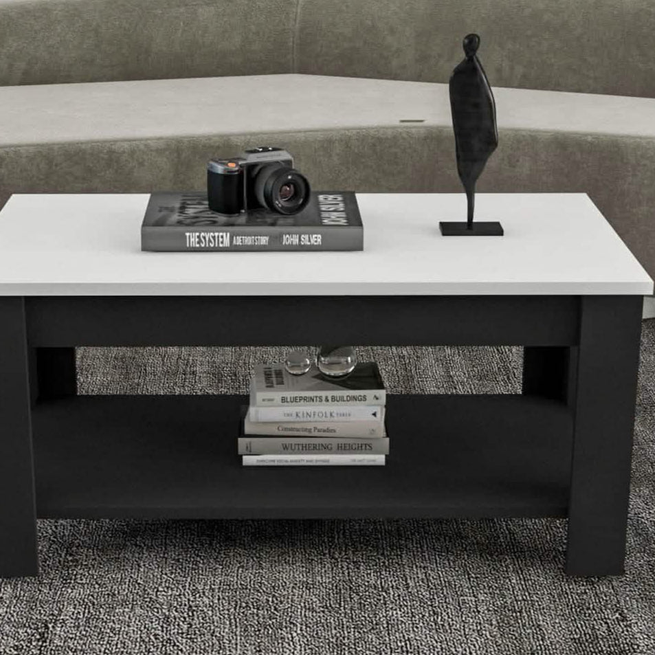 ترابيزة قهوة ام دي اف، 92*52*43 سم