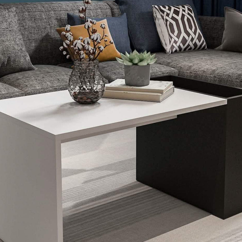 ترابيزة قهوة ام دي اف، 90*50*45 سم