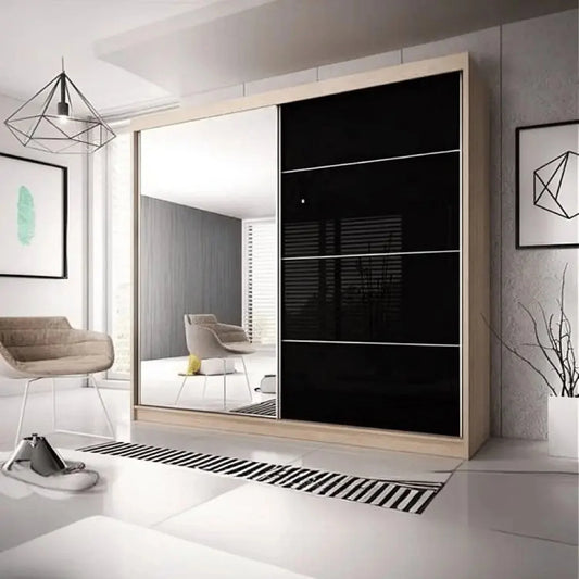 دولاب خشب ام دي اف، 240*60*220 سم