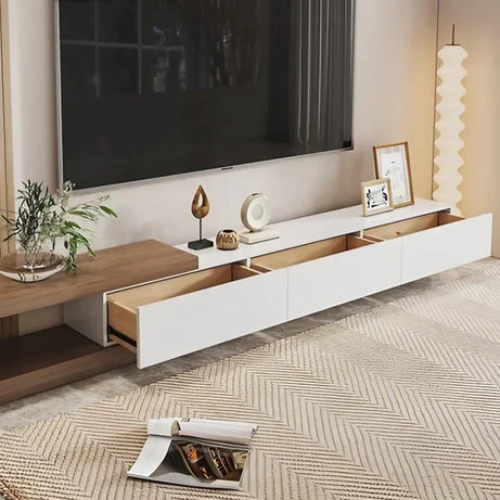 ترابيزة تليفزيون خشب ام دي اف، 210*40*35 سم