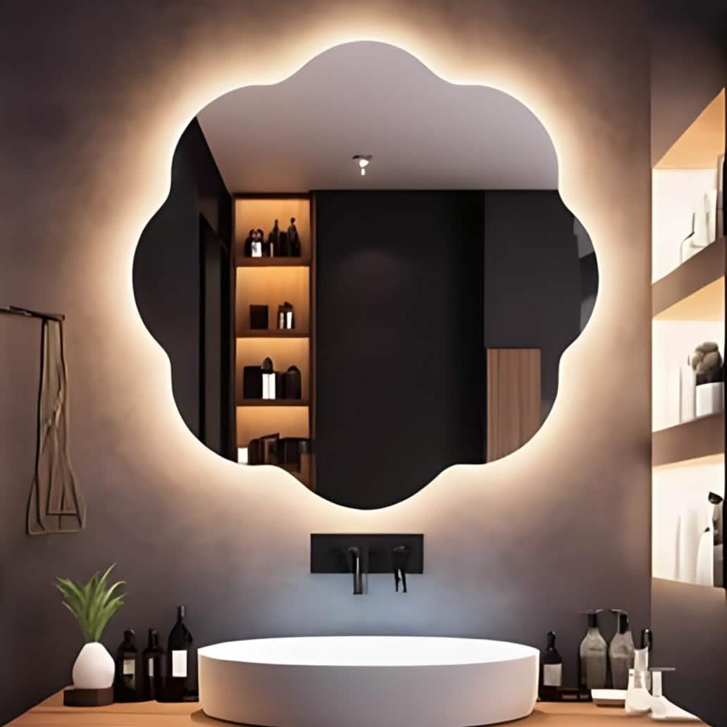 مرايا ليد، 70*70 سم