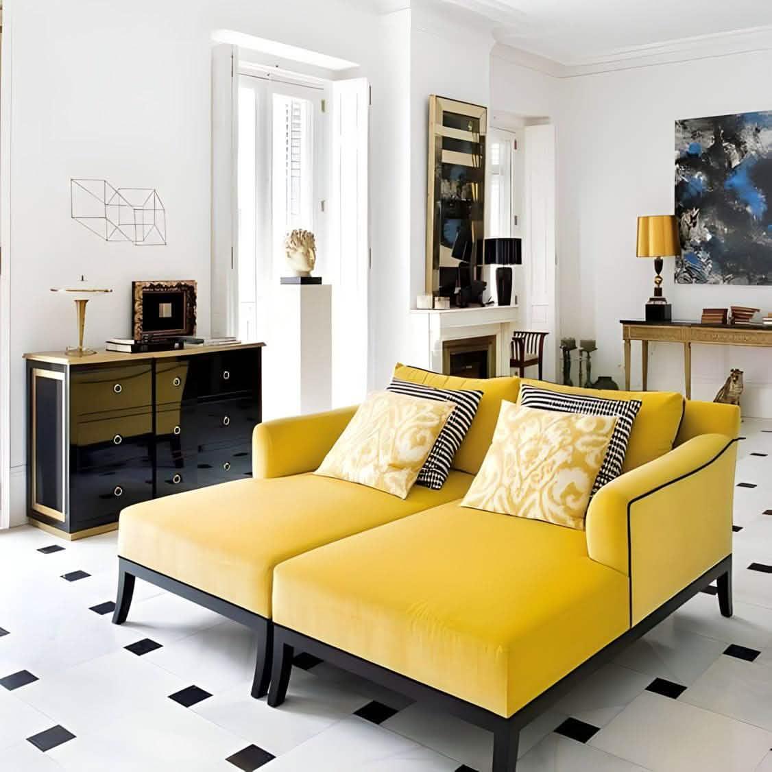 كنبة خشب زان 200*180*85*75 سم - BAW5 Badawy