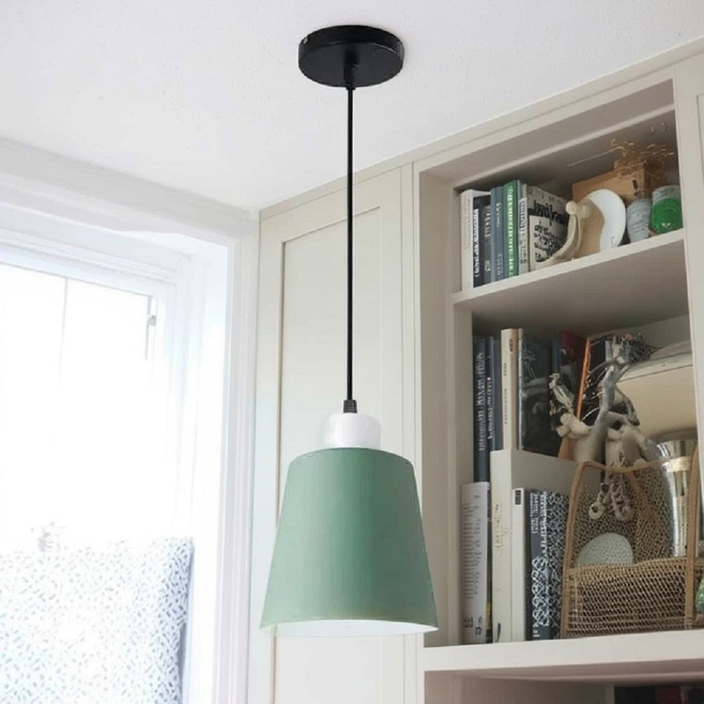 نجفة معدن، 13*138 سم - أخضر