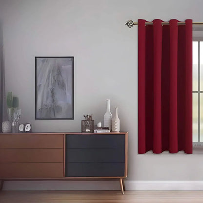 ستارة لون أحمر غامق 132*160 سم - CART81 - Homix