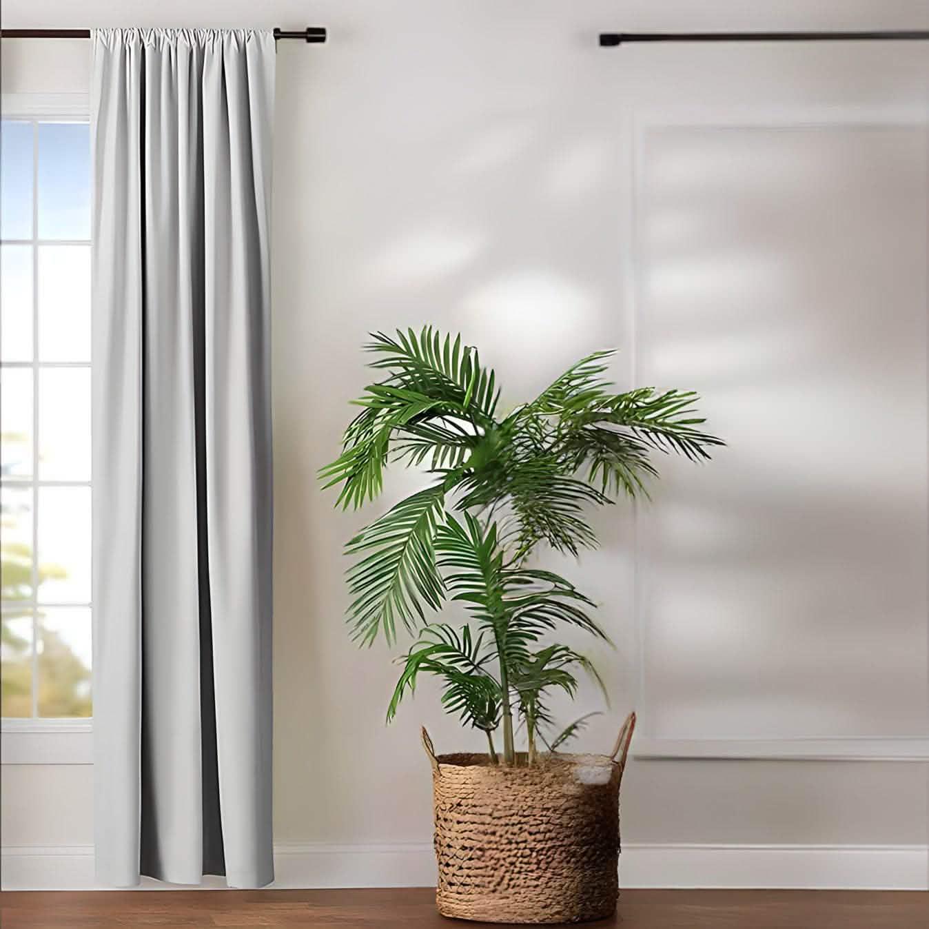 ستارة لون فضي 140*240 سم - CART73 Cartela