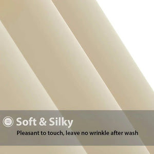 ستارة لون بيج 132*214 سم - CART65 Cartela