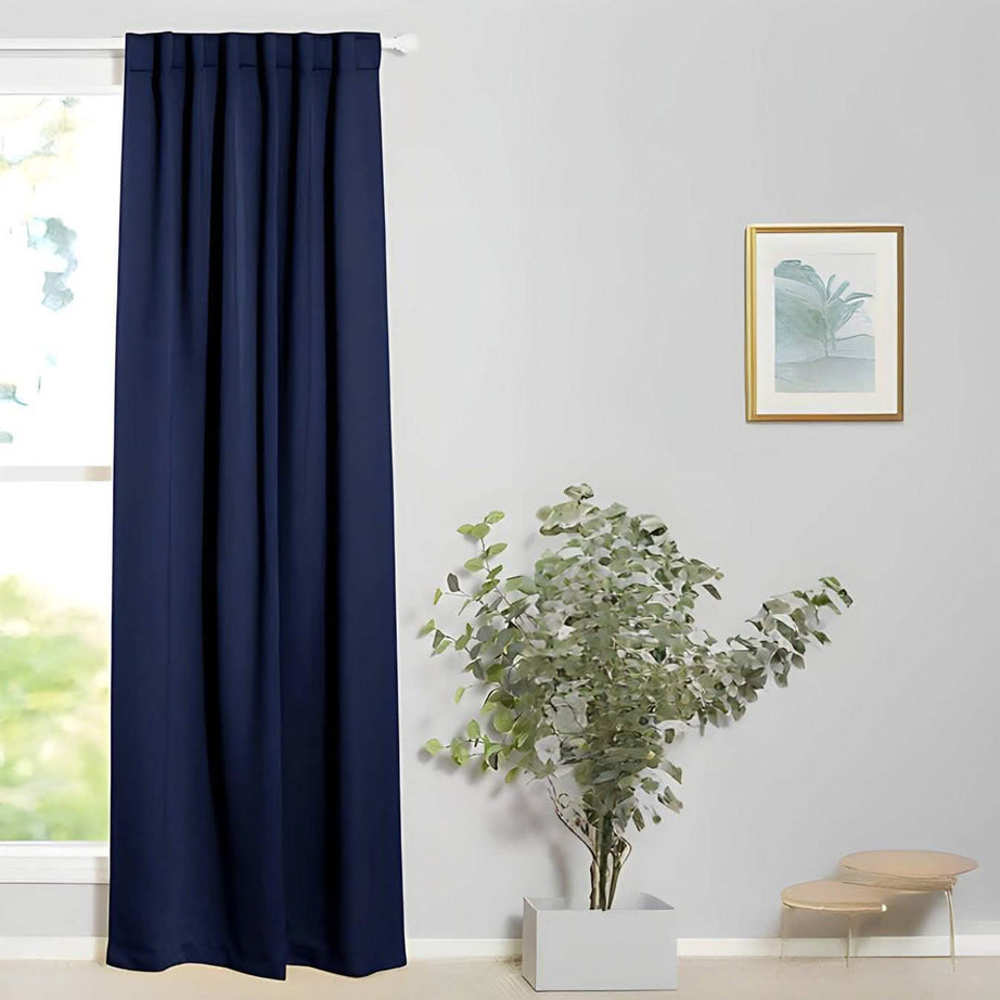 ستارة لون أزرق غامق 140*240 سم - CART91 - Homix