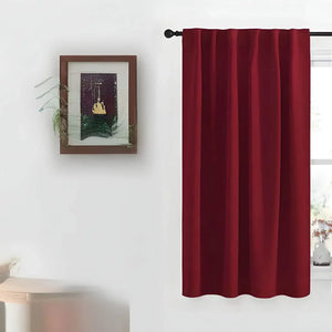 ستارة لون أحمر غامق 132*160 سم - CART81 - Homix