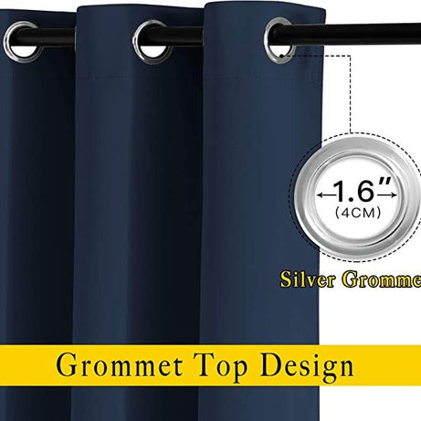 ستارة لون أزرق غامق 132*214 سم - CART89 - Homix