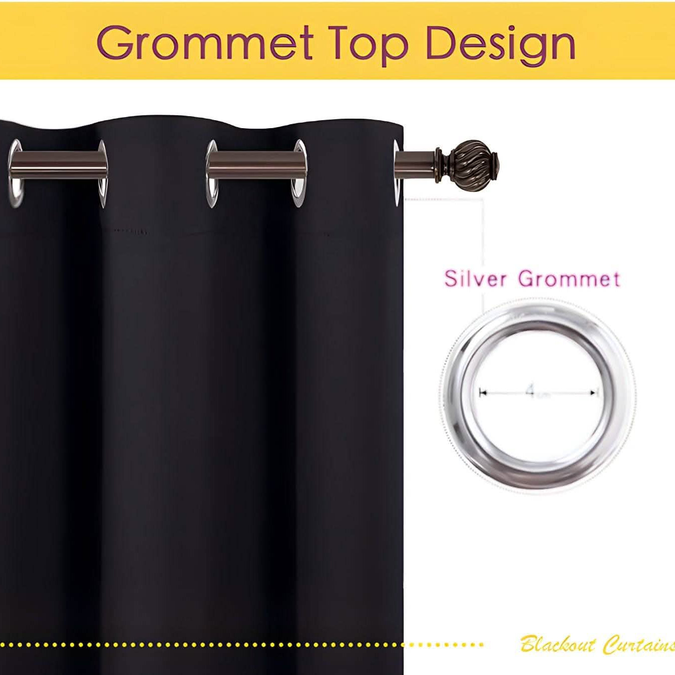 ستارة لون أسود - CART49 Cartela