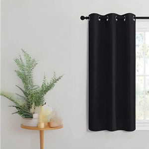 ستارة لون أسود 132*160 سم - CART93 - Homix