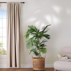 ستارة لون بيج 132*214 سم - CART65 Cartela