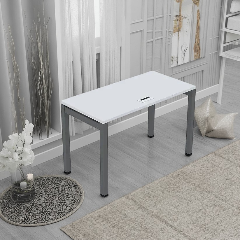 مكتب ام دي اف وستيل، 120*60*75 سم