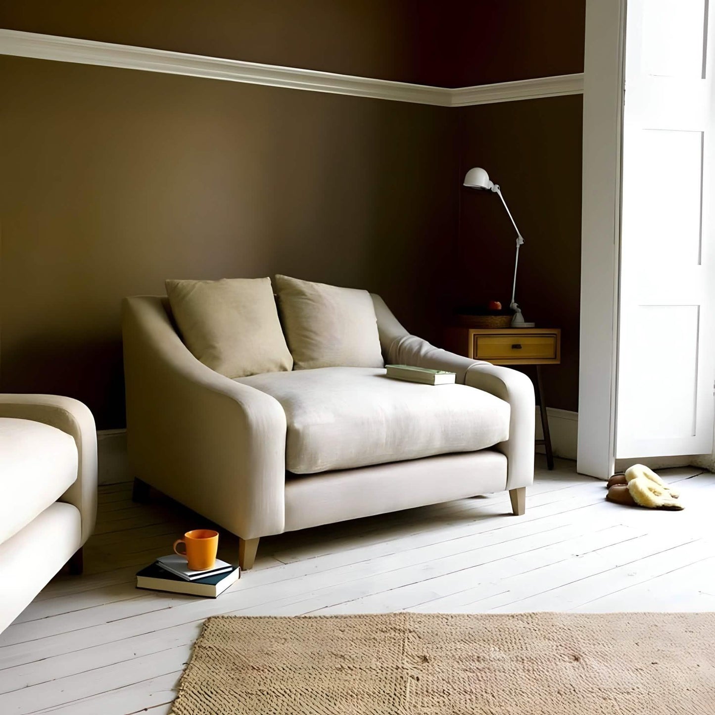 كرسي خشب زان أحمر، 85*60*70 سم