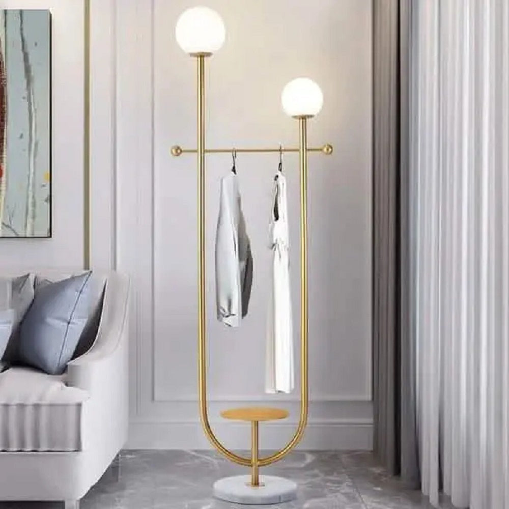 شماعة ملابس بإضاءة ستيل، 50*180 سم