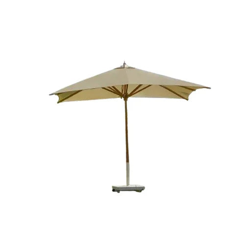 شمسية خشب زان احمر روماني، 300*300 سم