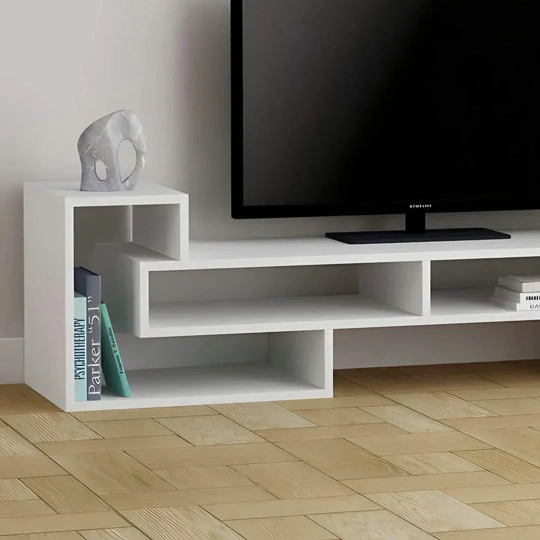 ترابيزة تليفزيون ام دي اف، 100*30*50 سم