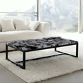ترابيزة قهوة بسطح جرانيت 100*50*45 سم - LUS16 - Homix