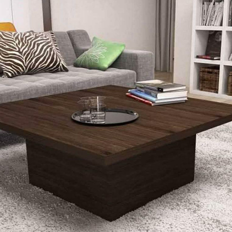 ترابيزة قهوة ام دي اف، 100*100*40 سم