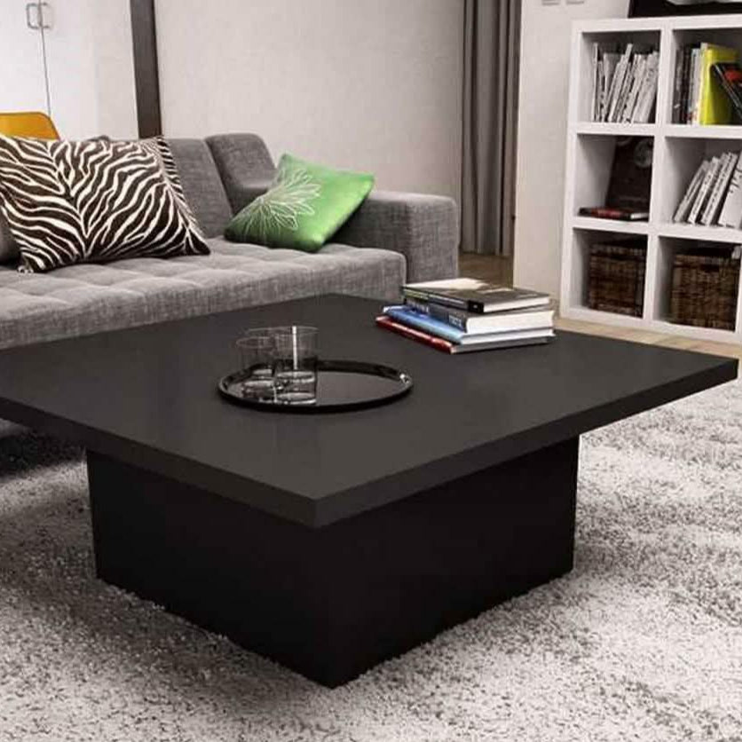 ترابيزة قهوة ام دي اف، 100*100*40 سم