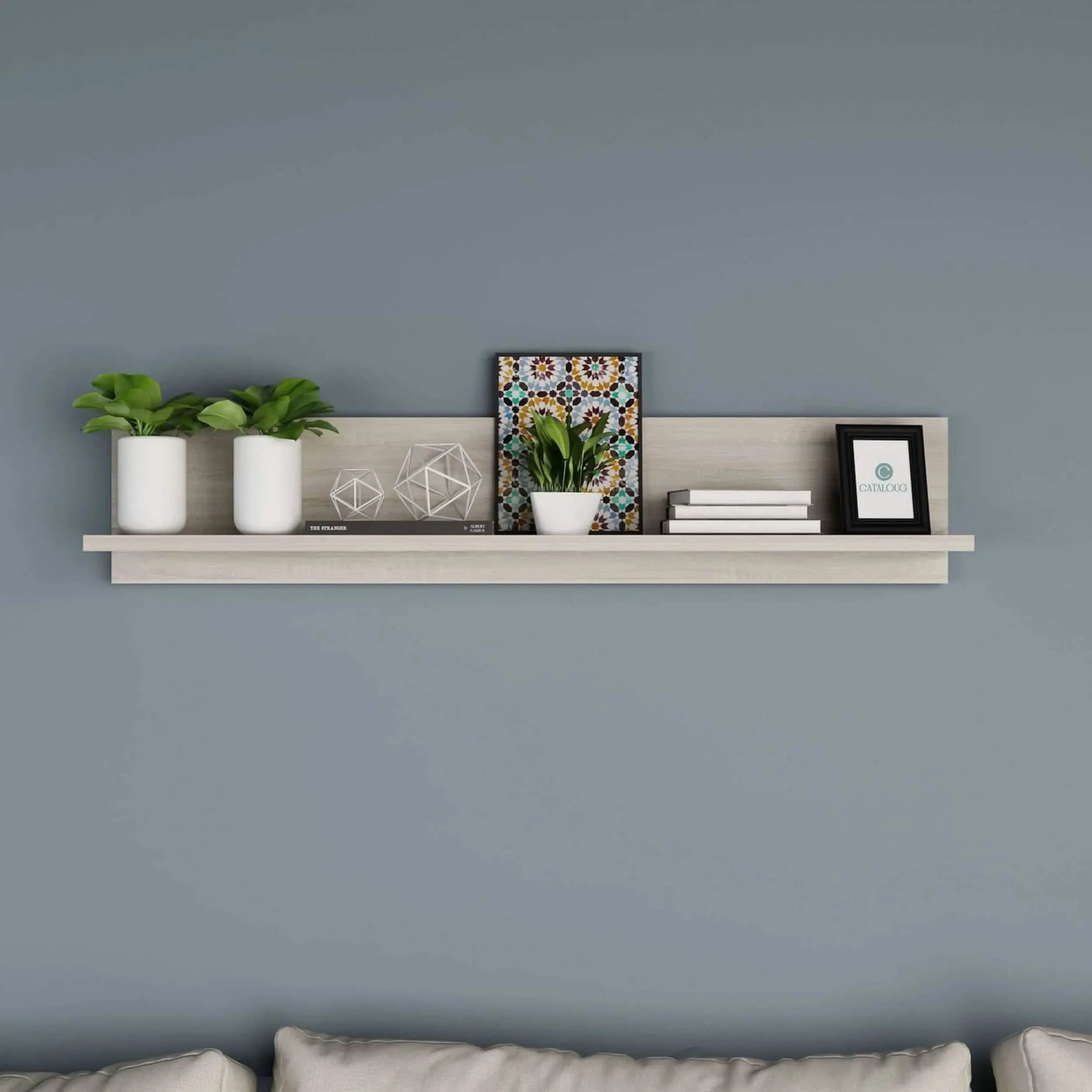 رف خشب، 100*15*20 سم