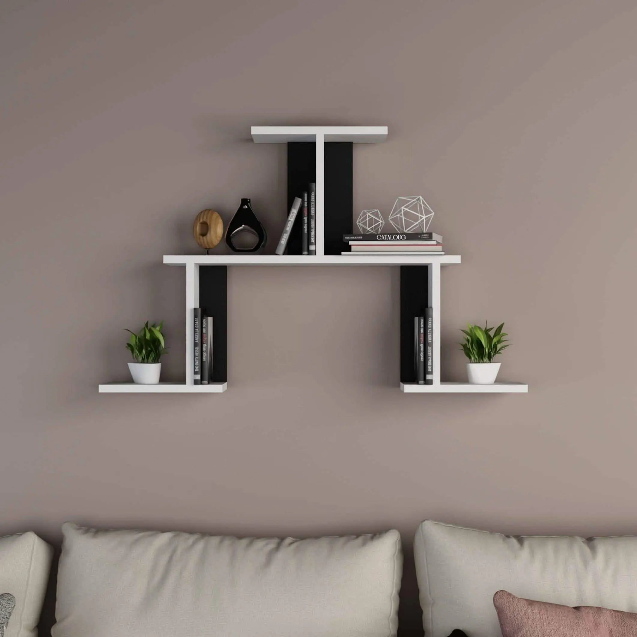 وحدة أرفف ام دي اف، 100*15*60 سم