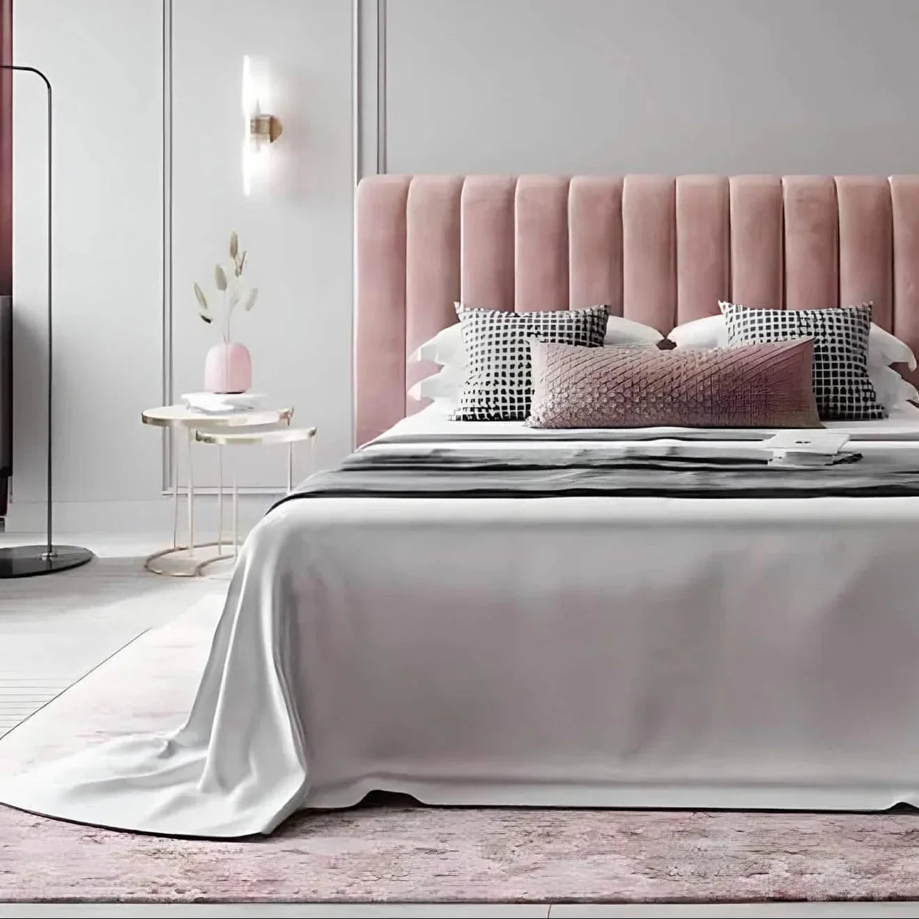 سرير فردي خشب موسكي، 100*195*120