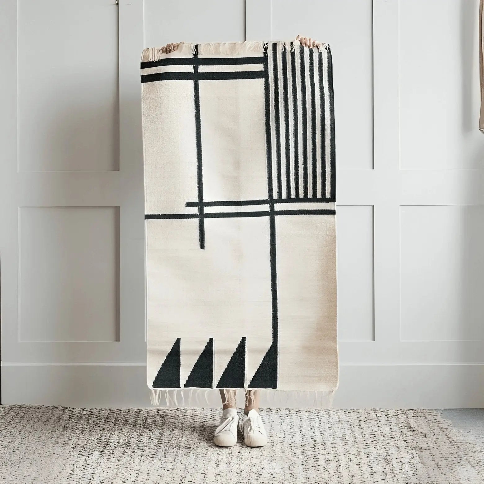 سجادة صوف، 100*200 سم