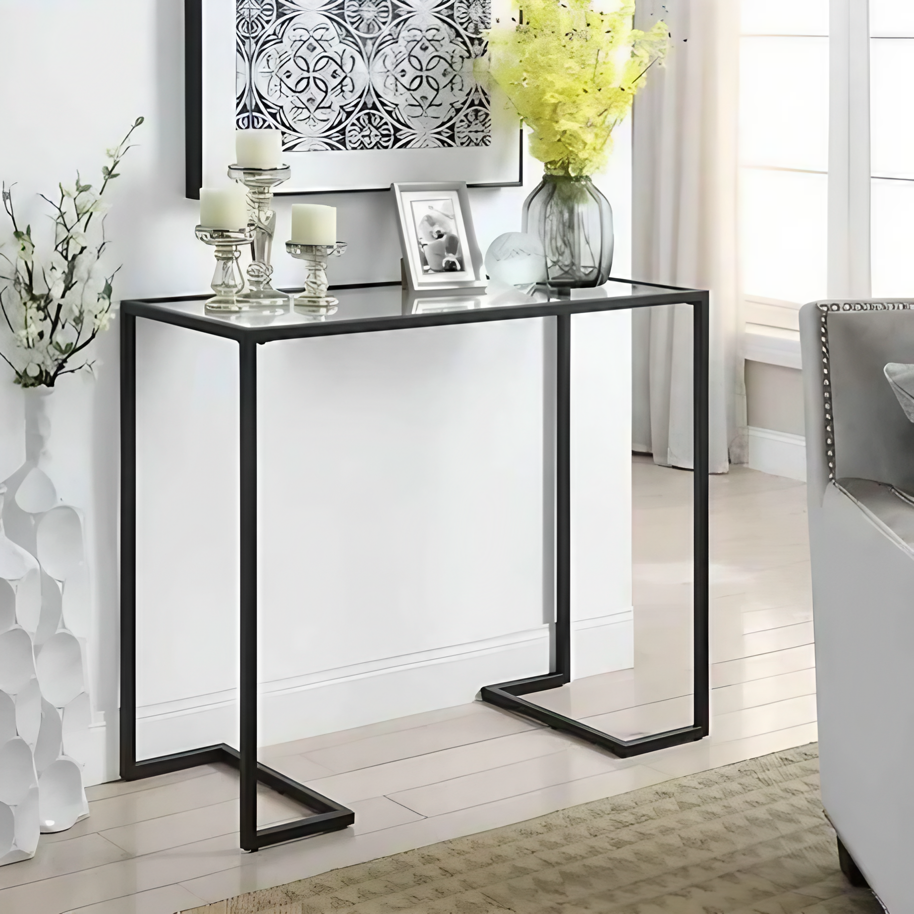 كونسول معدن، 100*35*90 سم 