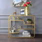 كونسول معدن و زجاج 100*40*100 سم - CH129 Cityhome